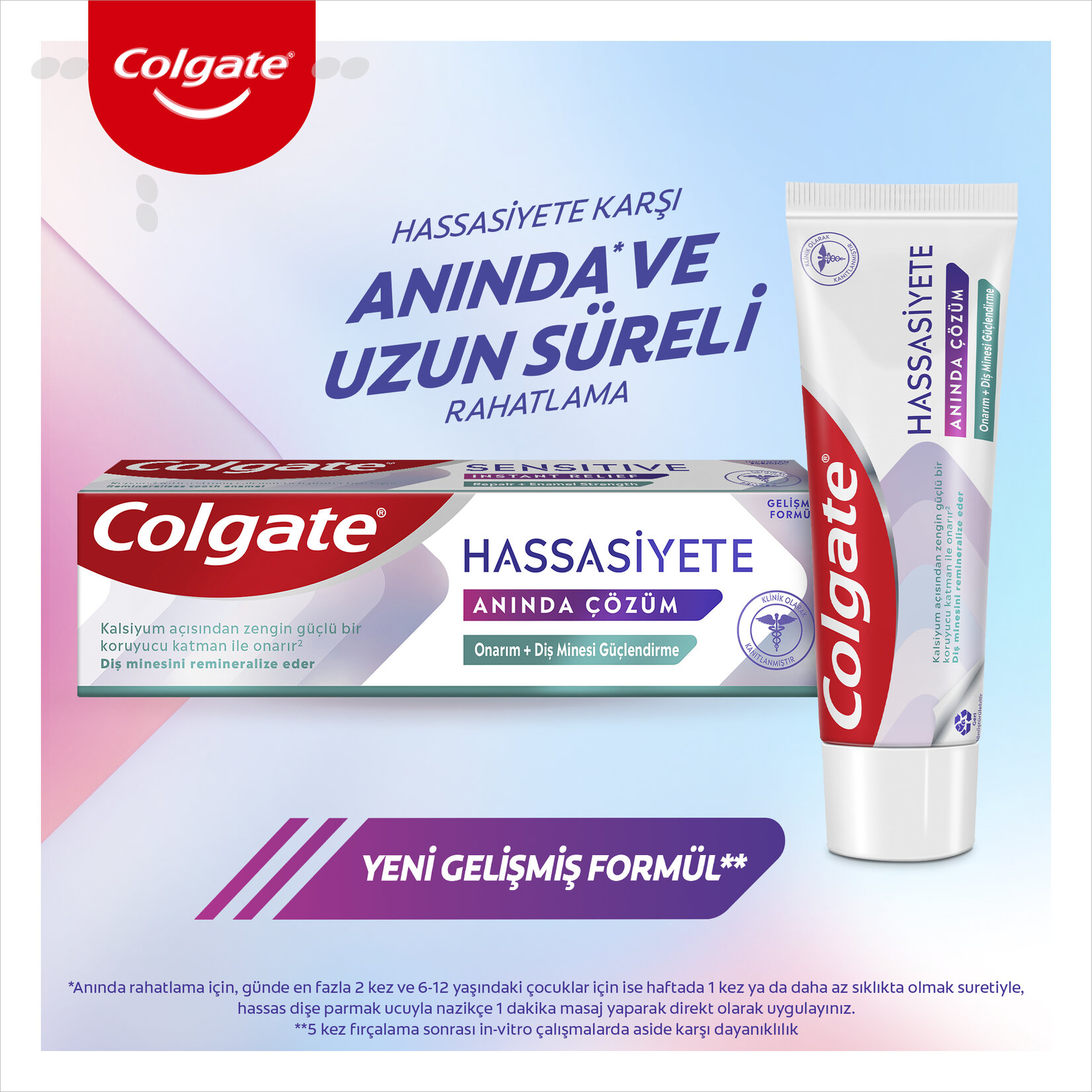 Colgate Hassasiyete Anında Çözüm Onarım ve Diş Minesi Güçlendirme Diş Macunu 75 ml - Görsel 5