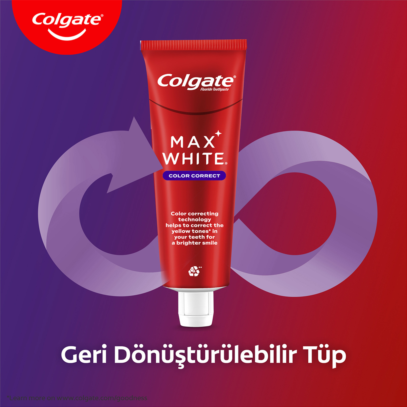 Colgate Max White Purple Reveal Diş Macunu 75 Ml - Görsel 6