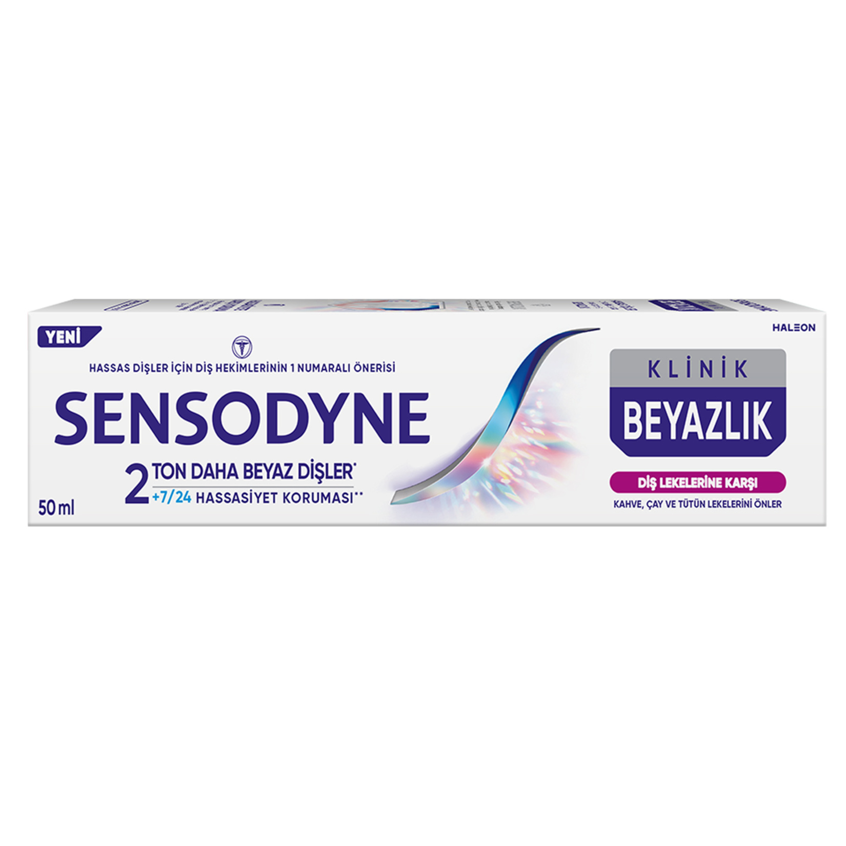 Sensodyne Klinik Beyazlık Diş Macunu 50 Ml - Görsel 1