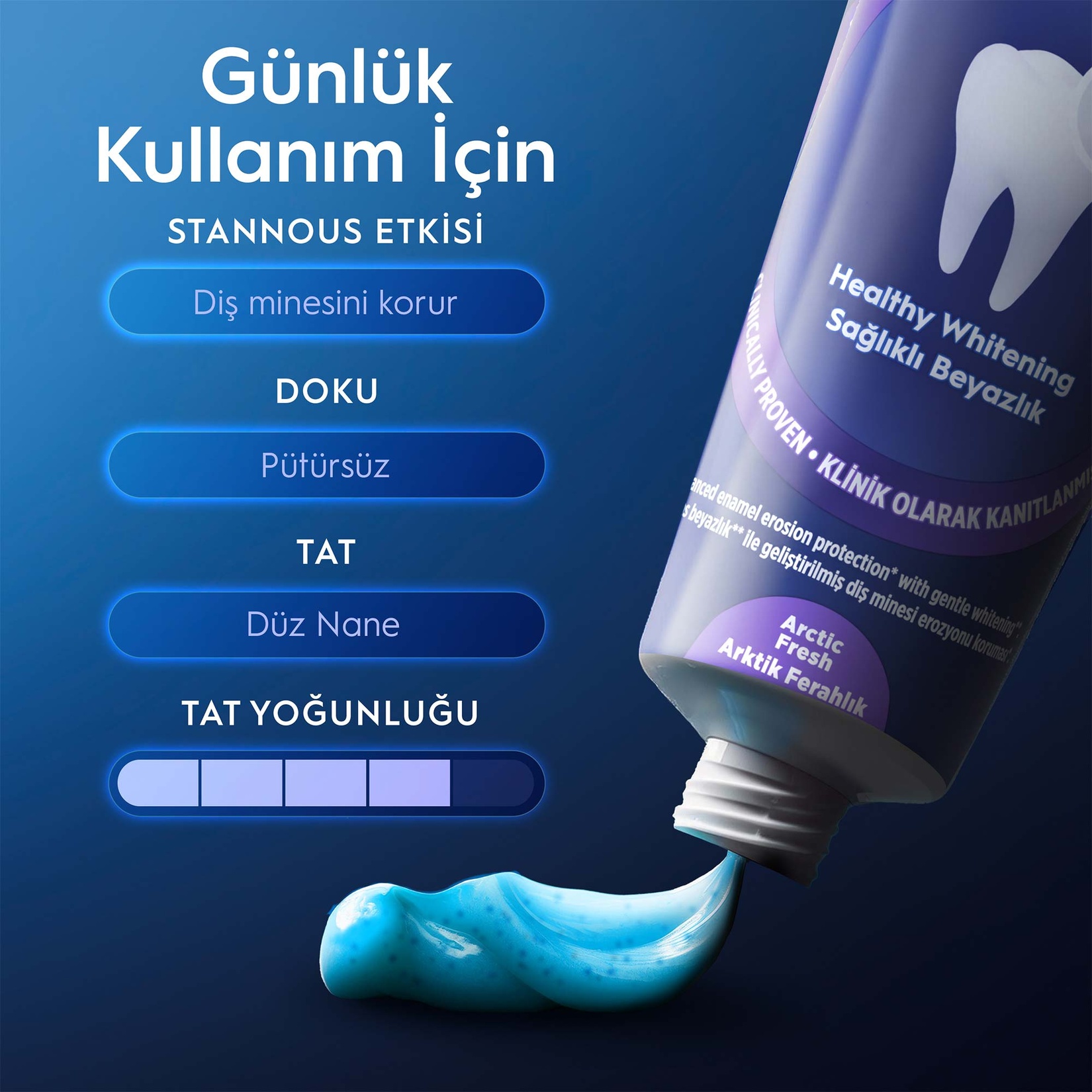 Oral-B Advanced Sağlıklı Beyazlık Diş Macunu 75 Ml - Görsel 3