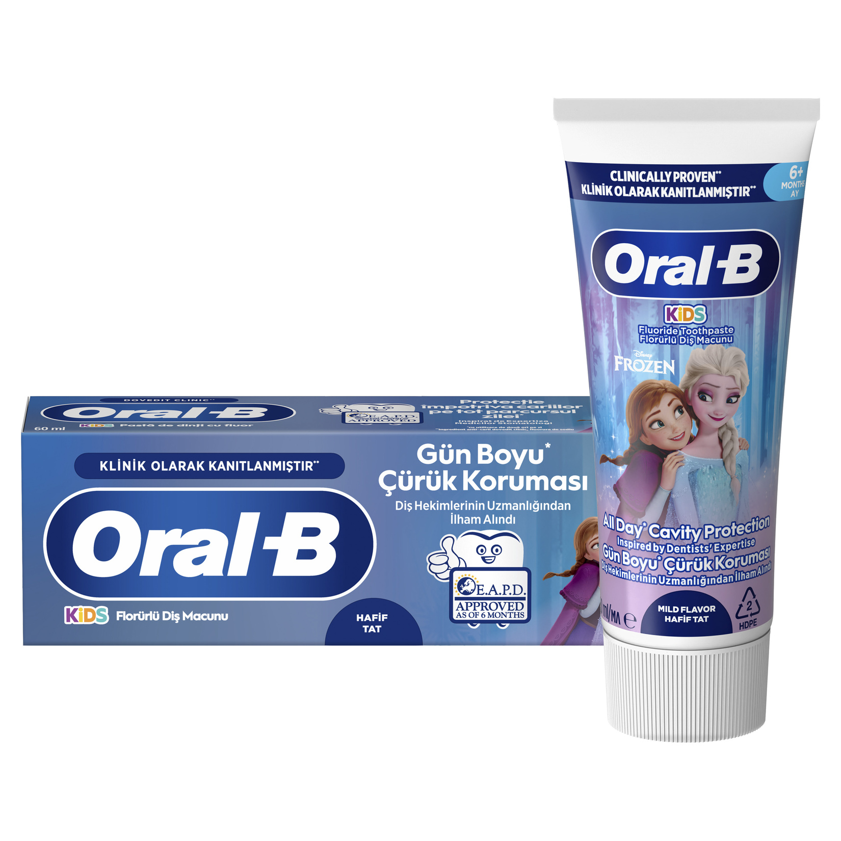 Oral-B Frozen Çocuk Diş Macunu 60 Ml - Görsel 1