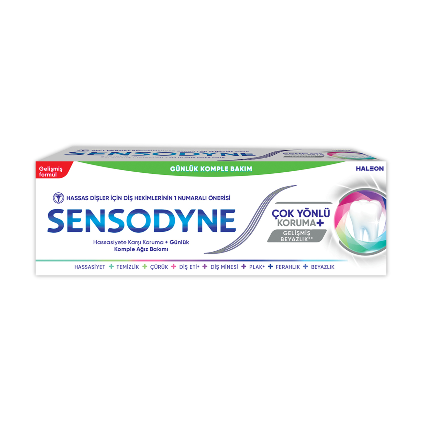 Sensodyne Çok Yönlü Koruma Gelişmiş Beyazlık 50 Ml