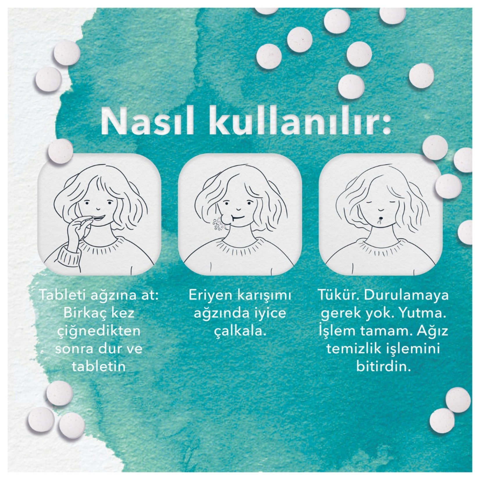 TAKK Mwt. Ağız Yıkama Tableti Seti - Görsel 5
