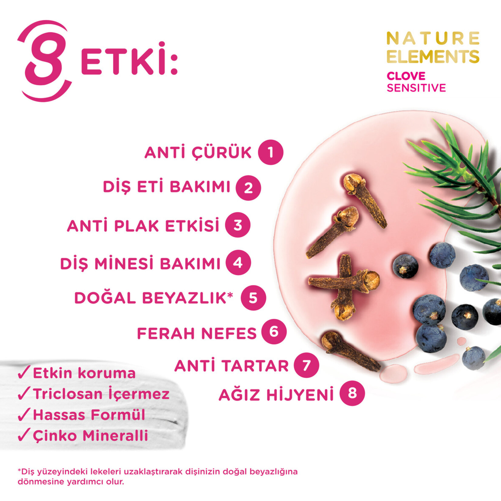 Sıgnal Nat.Elements Macun Clove Sensıtıve 75 Ml - Görsel 4