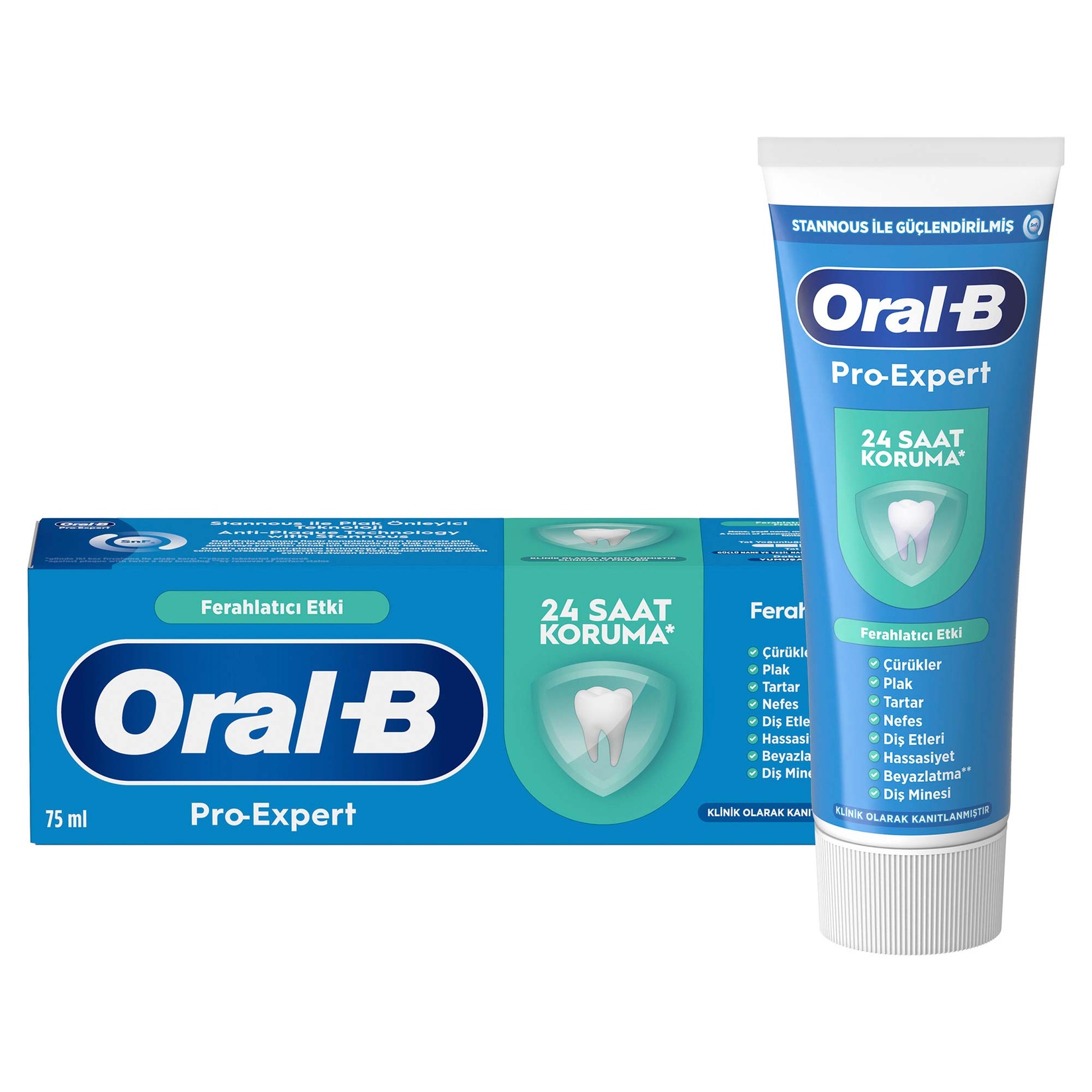 Oral-B Diş Eti ve Diş Minesi Onarıcı Ekstra Ferahlık 75 Ml - Görsel 1