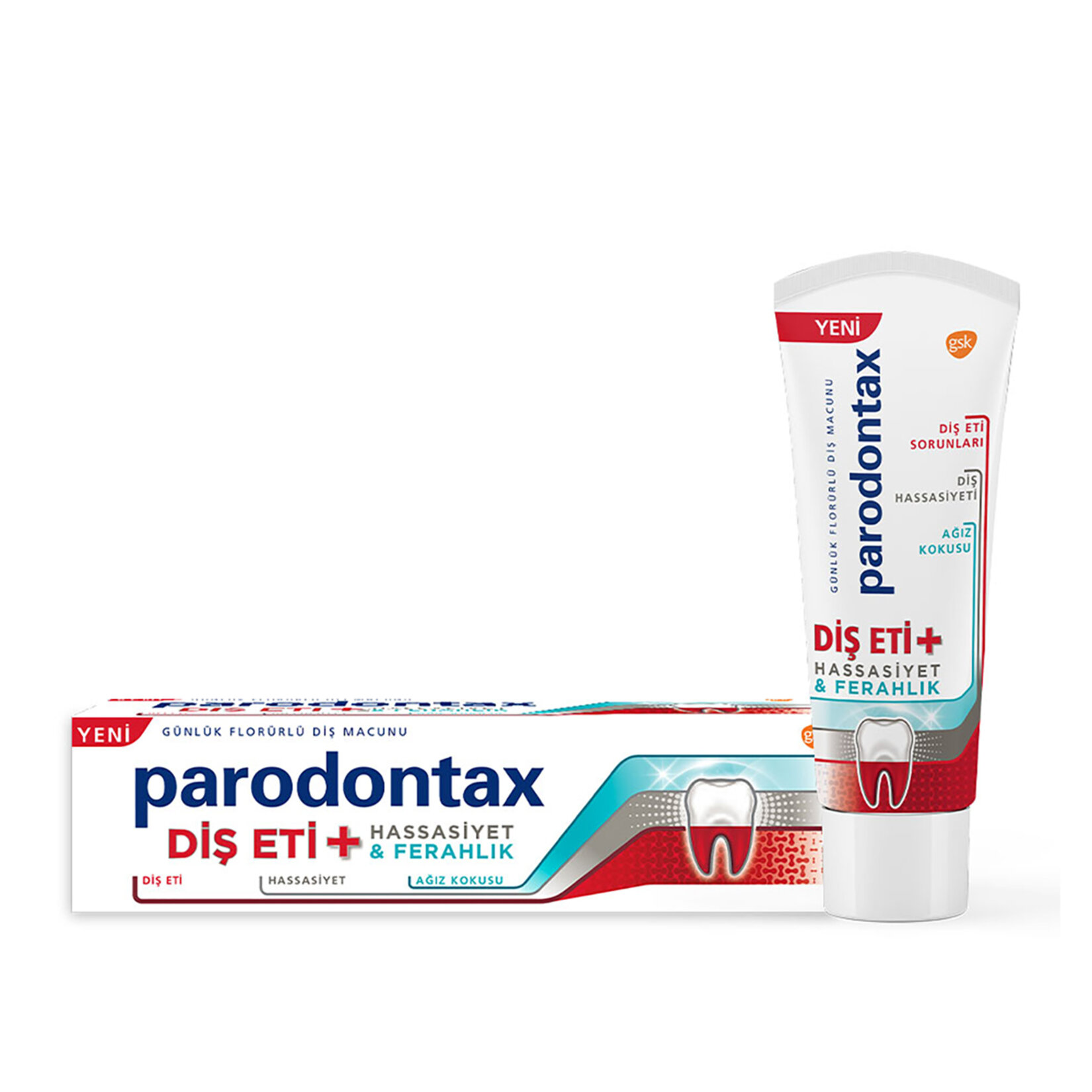Parodontax Diş Eti + Hassasiyet & Ferahlık Diş Macunu 75 ml - Görsel 1