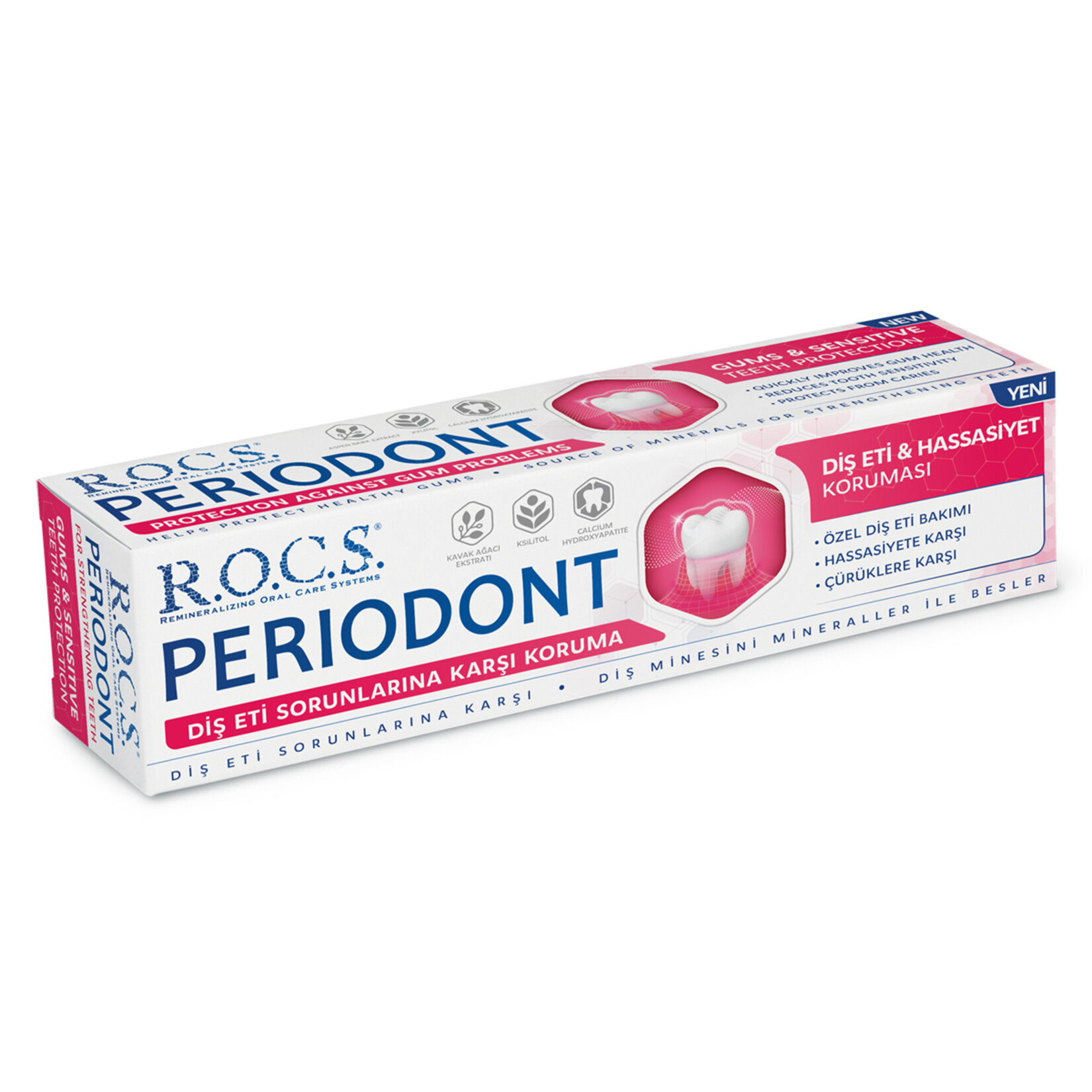 Rocs Periodont Dişeti Bakımı Özel Diş Macunu 75 Ml / 94 G