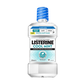Listerine Cool Mint Ekstra Hafif Tat Ağız Bakım Suyu 500 ml