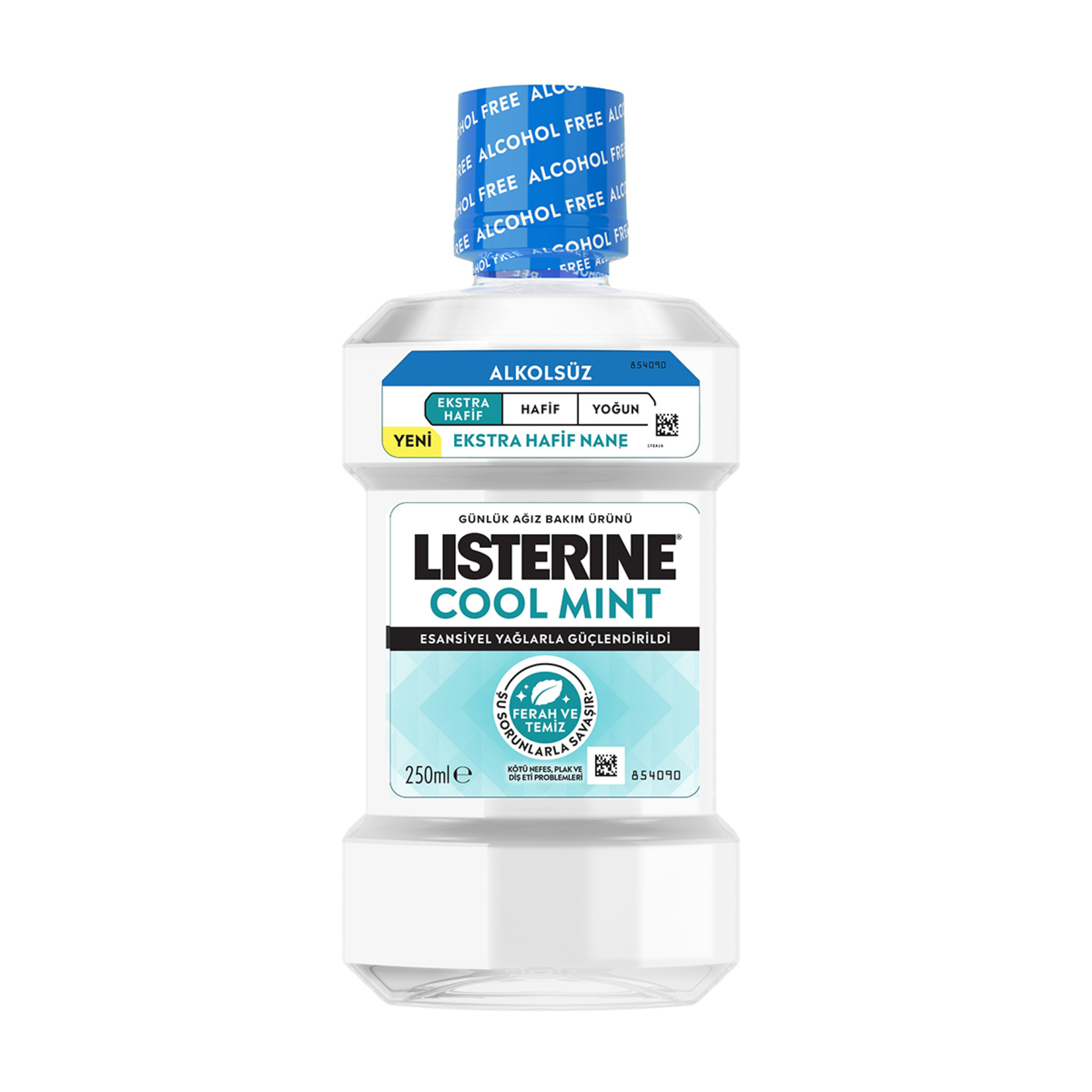 Listerine Cool Mint Eks Hafif Tat Ağız Bakım Suyu 250 Ml
