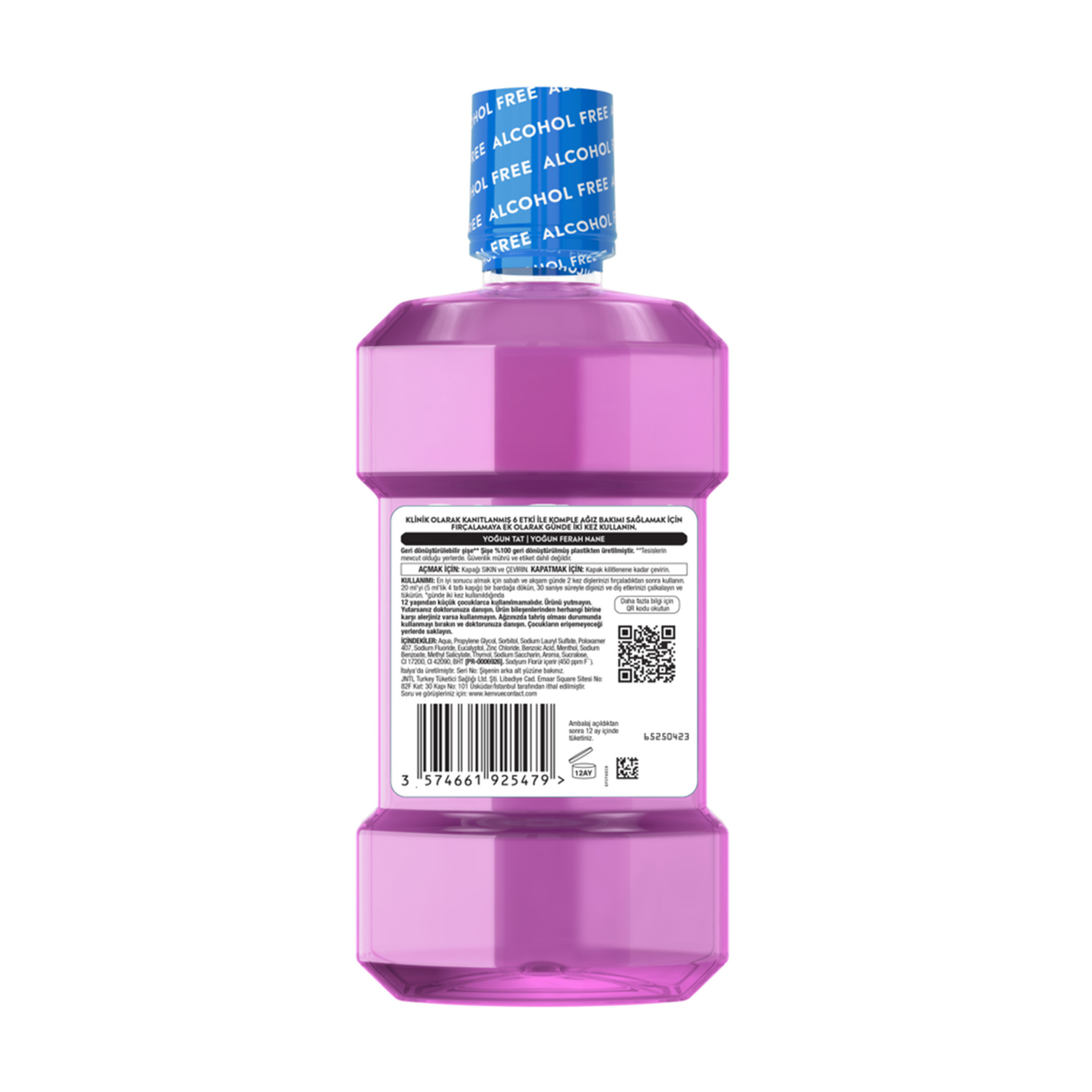 Listerine Total Care Yoğun Tat Ağız Bakım Suyu 500 Ml - Görsel 2