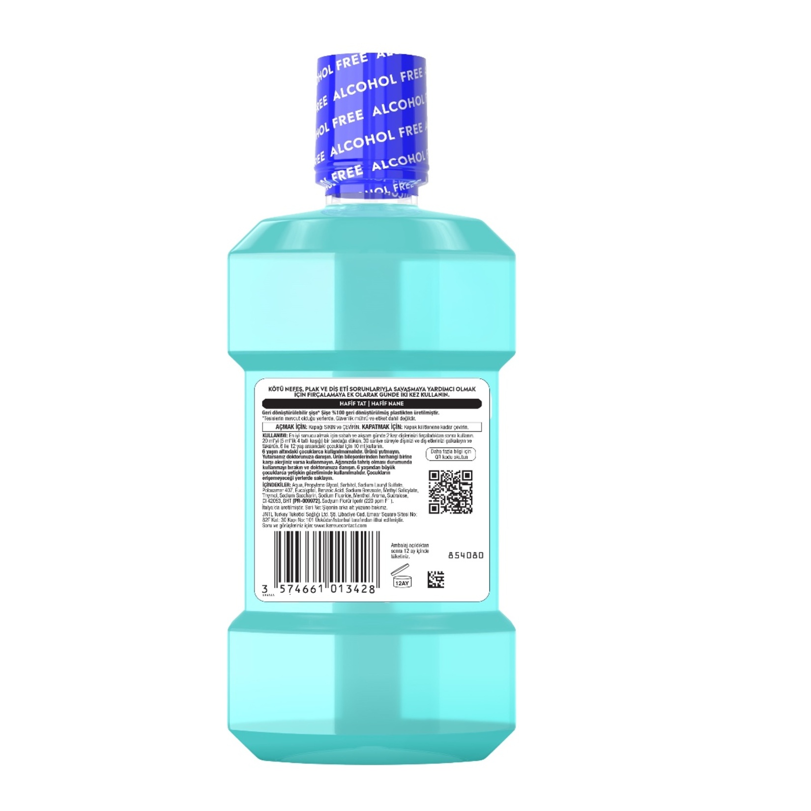 Listerine Zero Ağız Suyu 500 Ml - Görsel 2