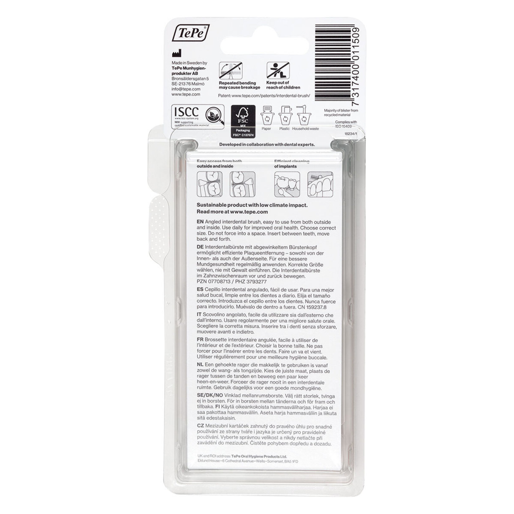 Tepe Angel Arayüz Fırçası 0.45 Mm - Turuncu 6Lı - Görsel 2