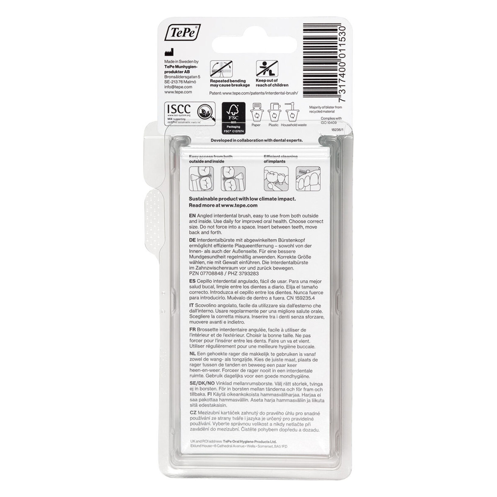 Tepe Angle Arayüz Fırçası 0.5 Mm - Kırmızı 6Lı - Görsel 2