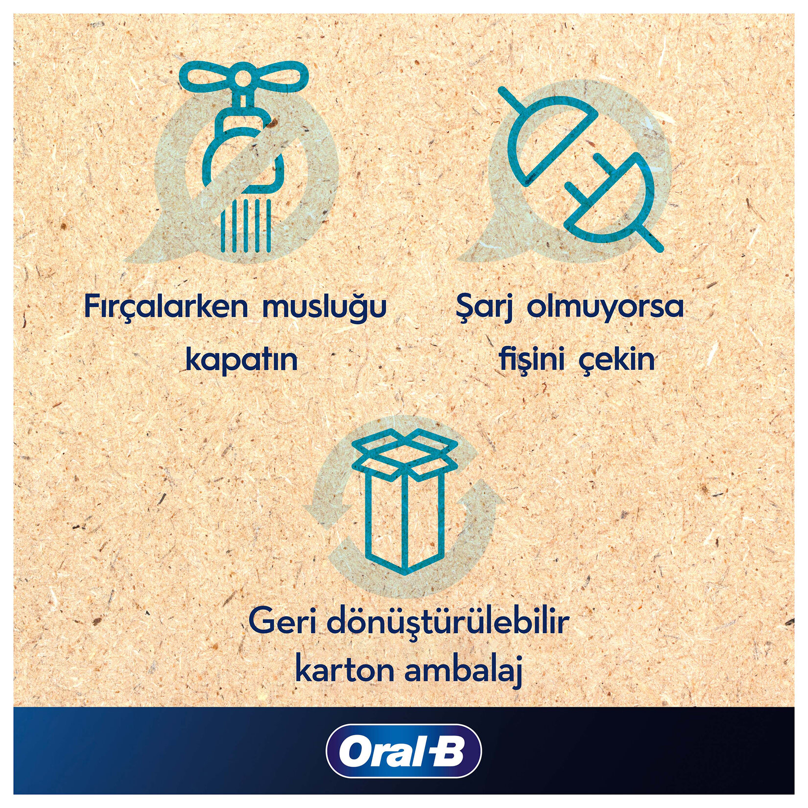 Oral-B Şarjlı Diş Fırçası Vitality Pro Mavi - Görsel 5