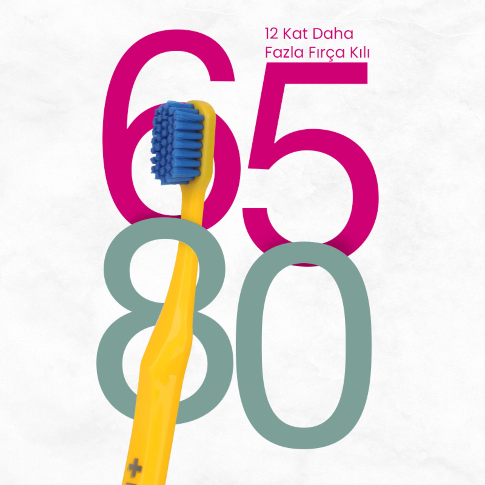 Dentıste 6580 Süper Premıum Soft Diş Fırçası Sarı - Görsel 3