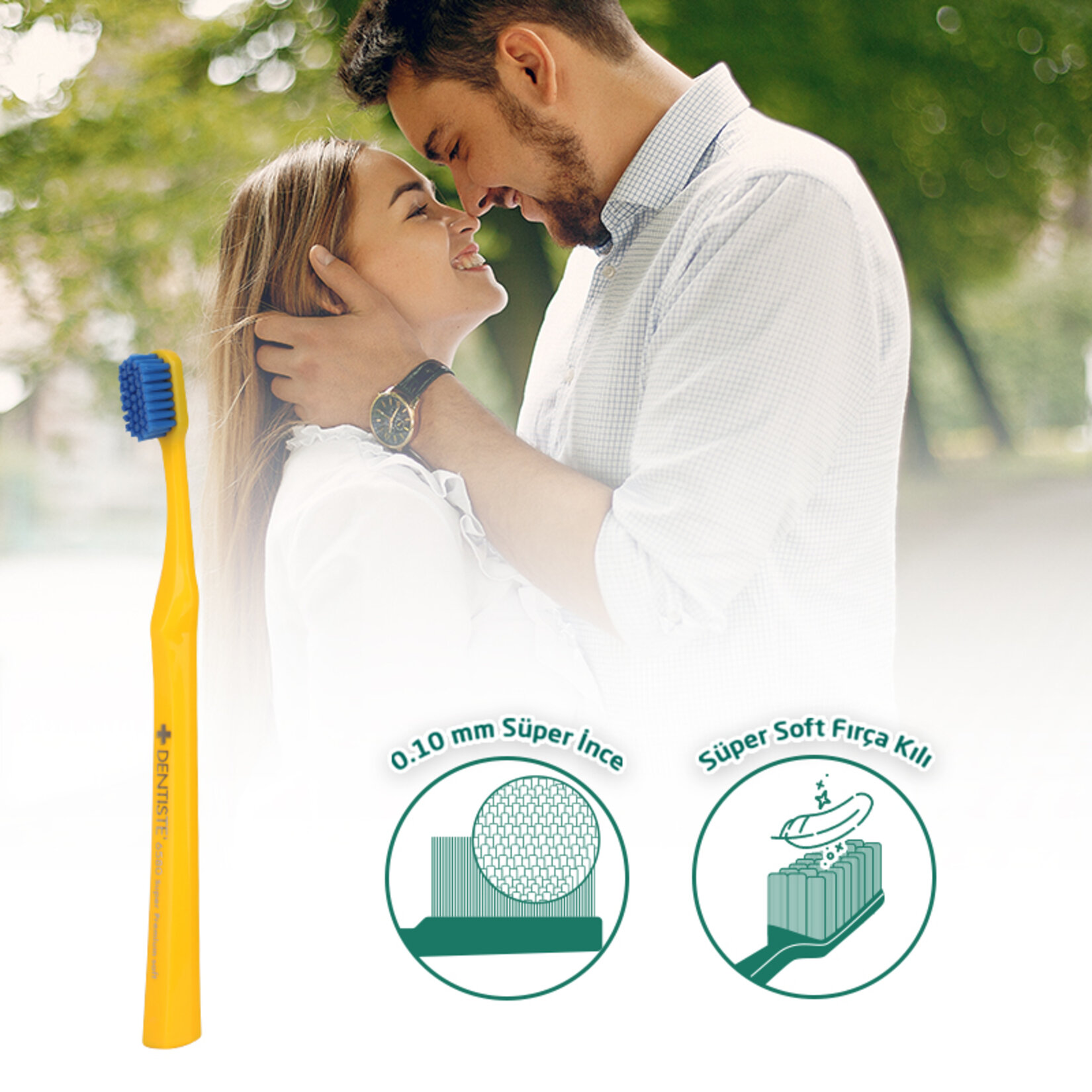 Dentıste 6580 Süper Premıum Soft Diş Fırçası Sarı - Görsel 4