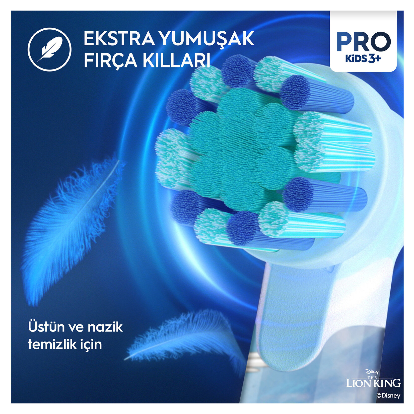 Oral-B Pro Kids The Lion King Şarjlı Diş Fırçası - Görsel 5