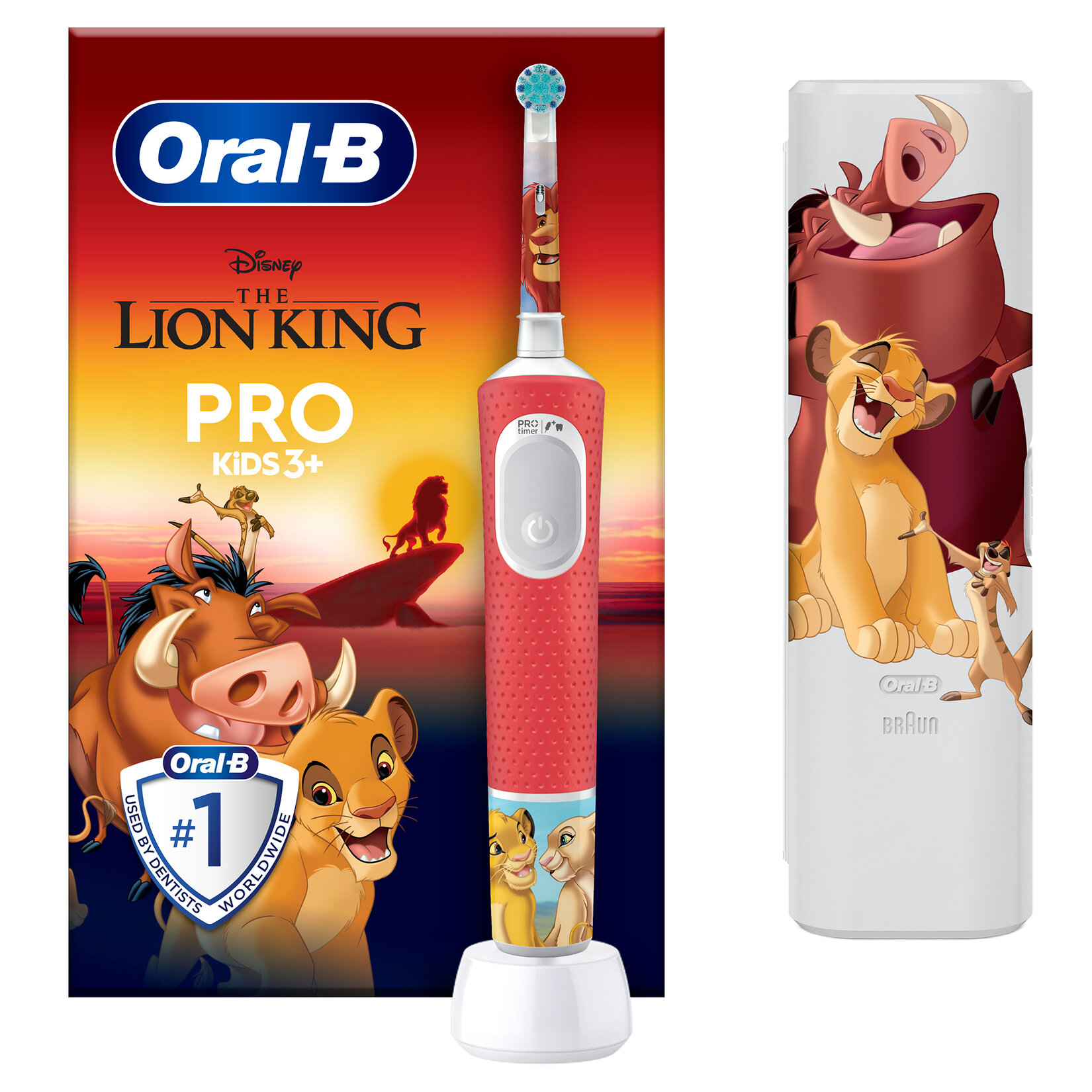Oral-B Pro Kids The Lion King Şarjlı Diş Fırçası - Görsel 2