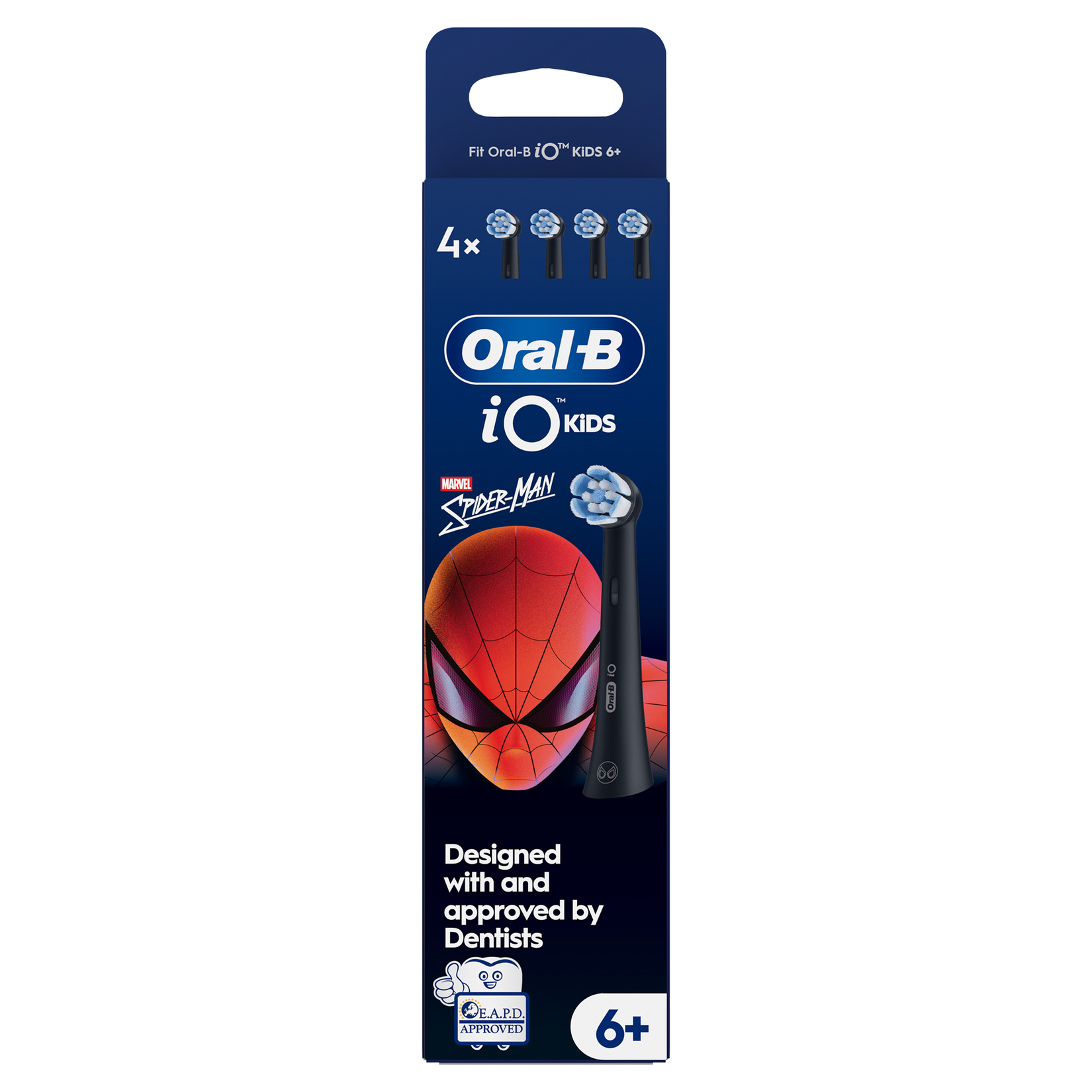 Oral-B iO Çocuk 6+ Spiderman Diş Fırçası Yedek Başlığı 4 Adet - Görsel 1