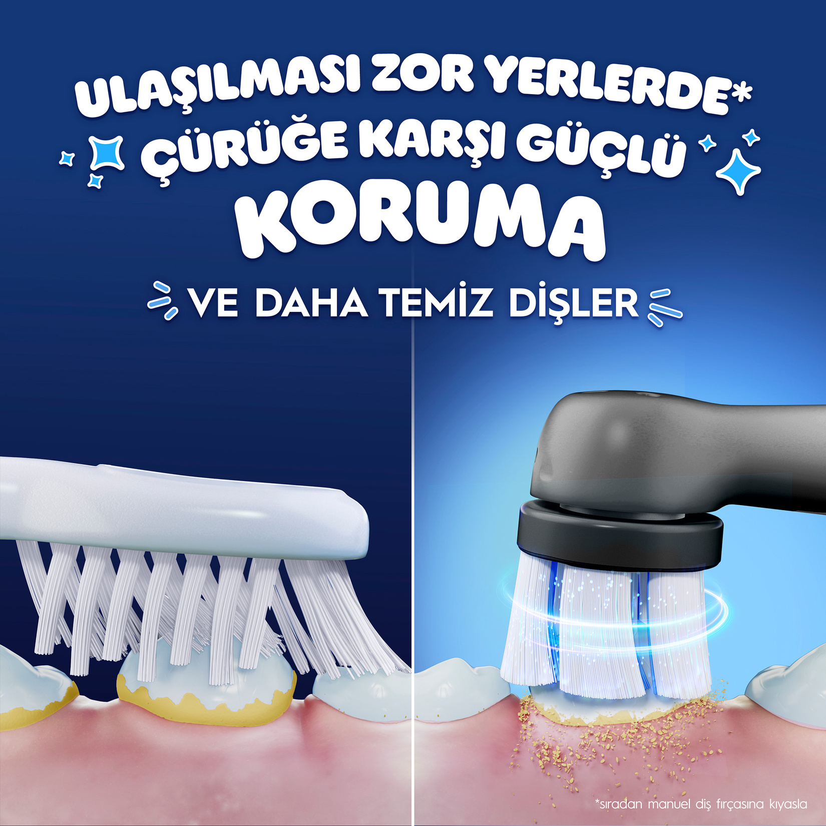 Oral-B iO Çocuk 6+ Spiderman Diş Fırçası Yedek Başlığı 4 Adet - Görsel 3