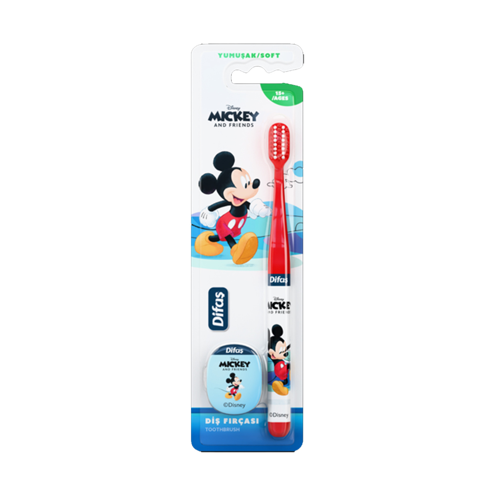 Difaş Mickey Mouse Diş Fırçası 15+ Yaş