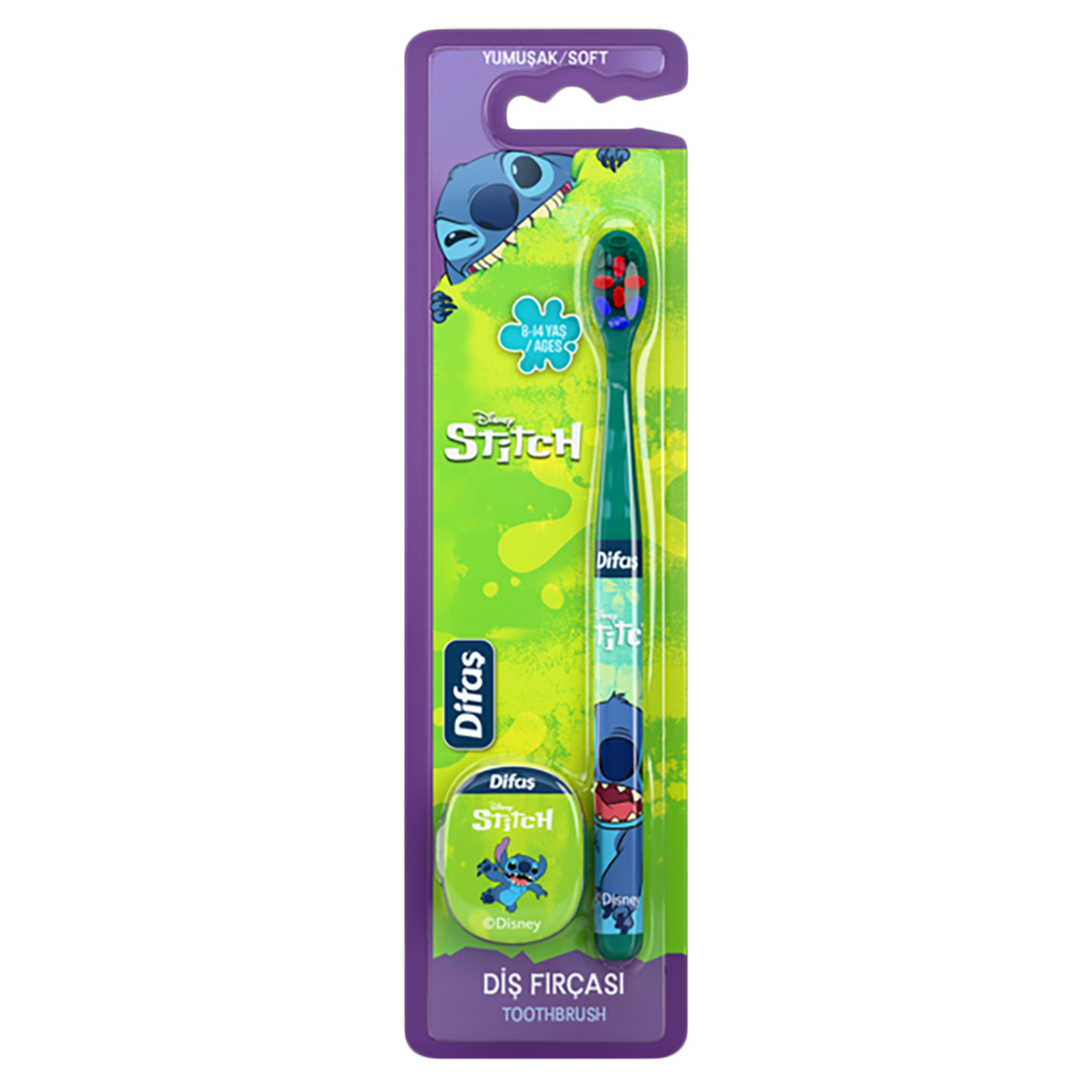 Difaş Lilo & Stitch Diş Fırçası 8-14 Yaş