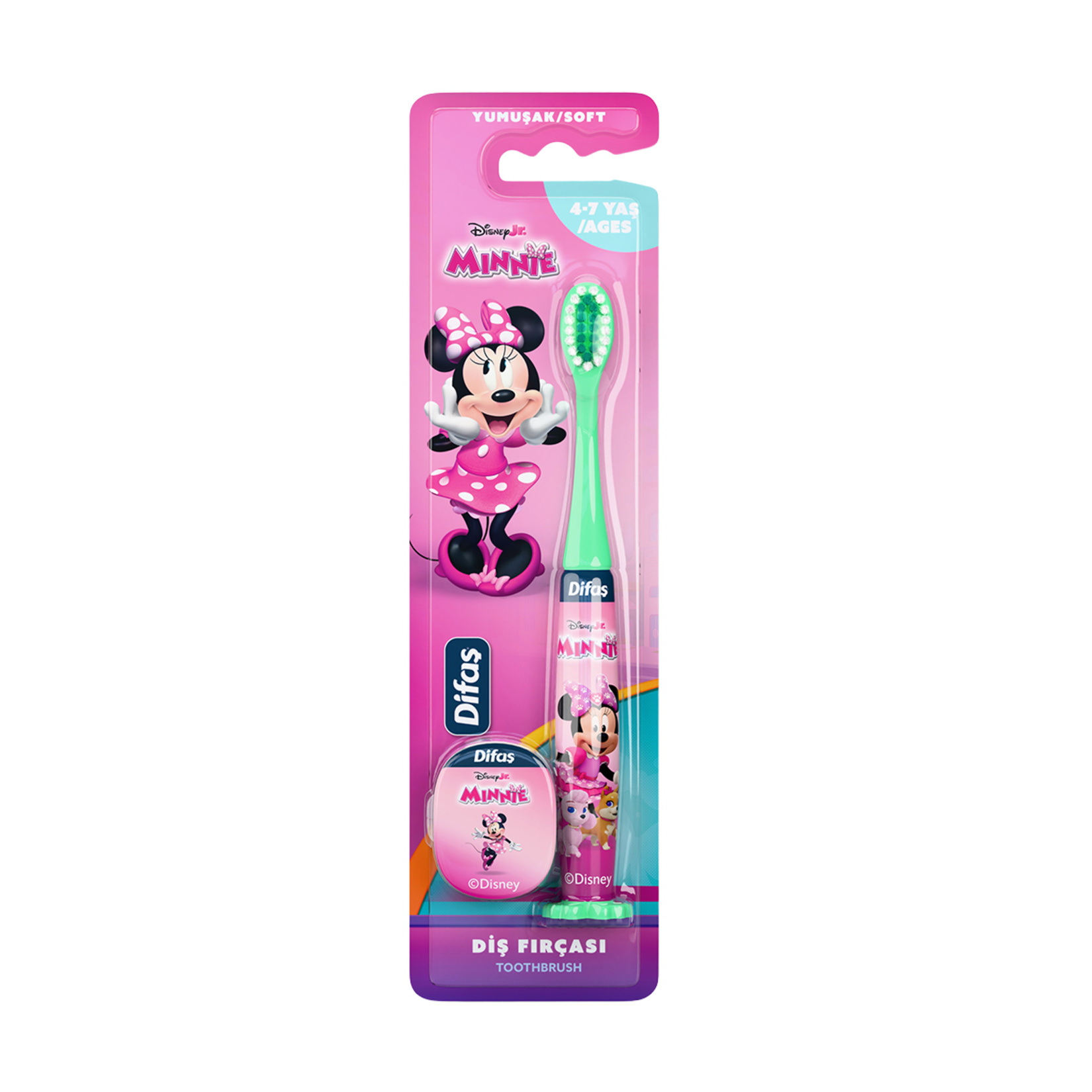 Difaş Minnie Mouse Diş Fırçası 4-7 Yaş