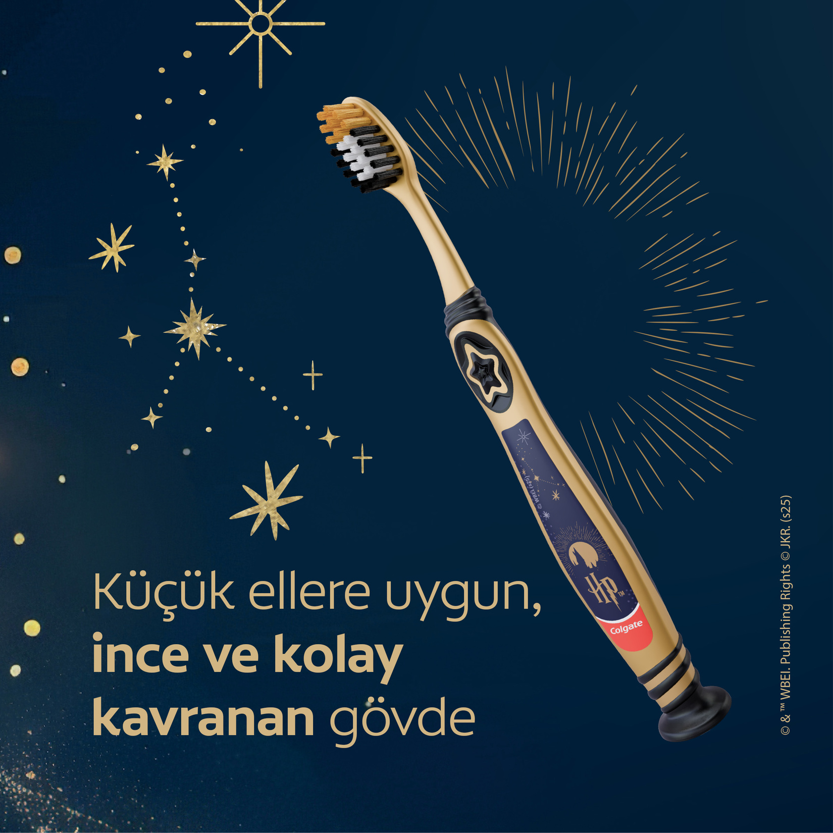 Colgate Harry Potter 6+ Yaş Çocuk Diş Fırçası - Görsel 7