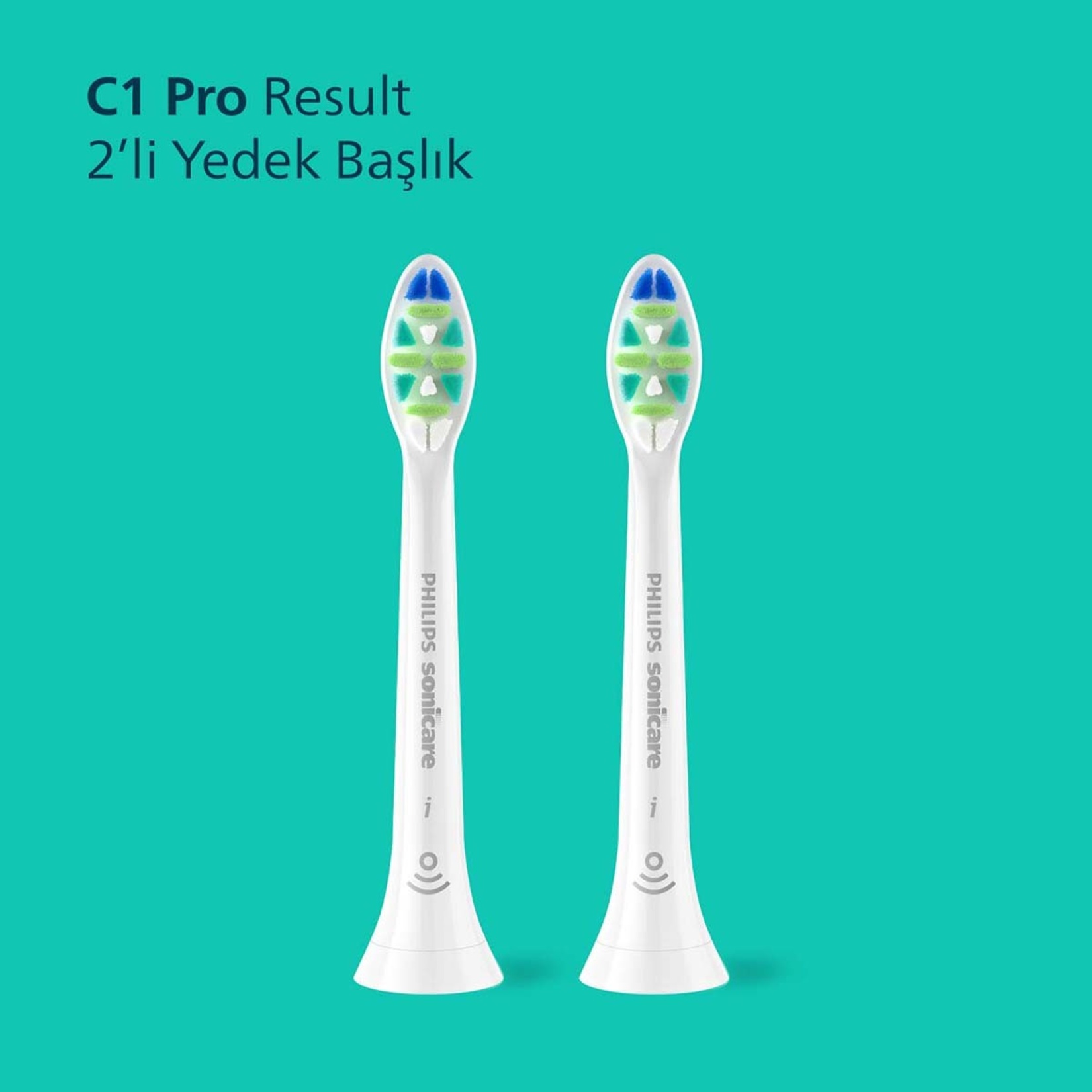 Philips Sonicare 2'li Yedek Başlık Beyaz HX9002/87 - Görsel 8