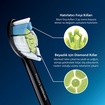 Philips Sonicare 2'li Yedek Başlık Siyah HX6062/88 - Görsel 2