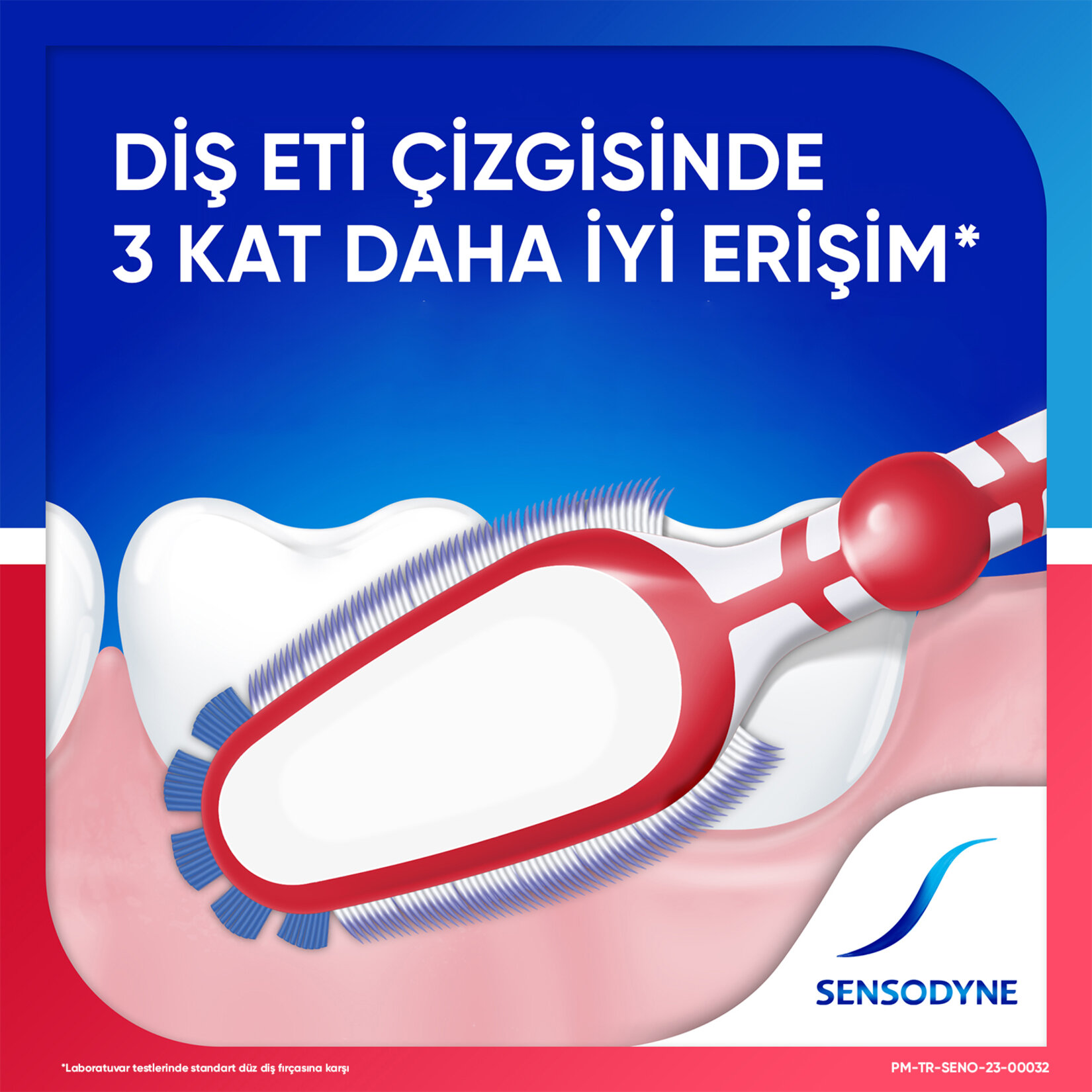 Sensodyne Hassasiyet ve Diş Eti Beyaz Diş Fırçası - Görsel 3