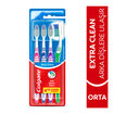 Colgate Extra Clean Orta Diş Firçasi 3+1 - Görsel 2