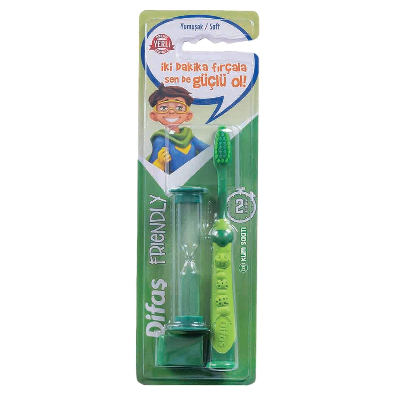 Difaş Friendly Çocuk Diş Fırçası - Yumuşak - Görsel 4