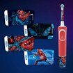 Oral-B D100 Şarjlı Spıderman Çocuk Diş Fırçası - Görsel 4
