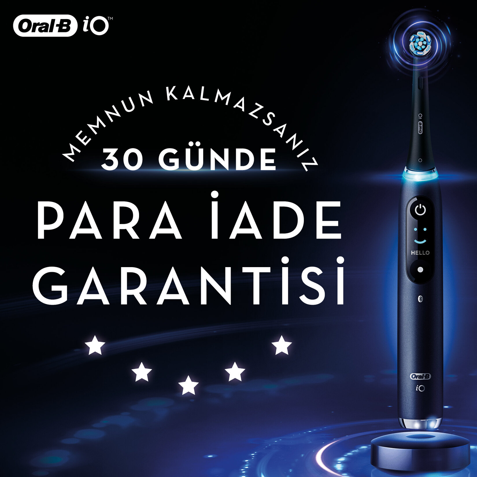 Oral-B İo5 Şarjlı Diş Fırçası Beyaz - Görsel 3