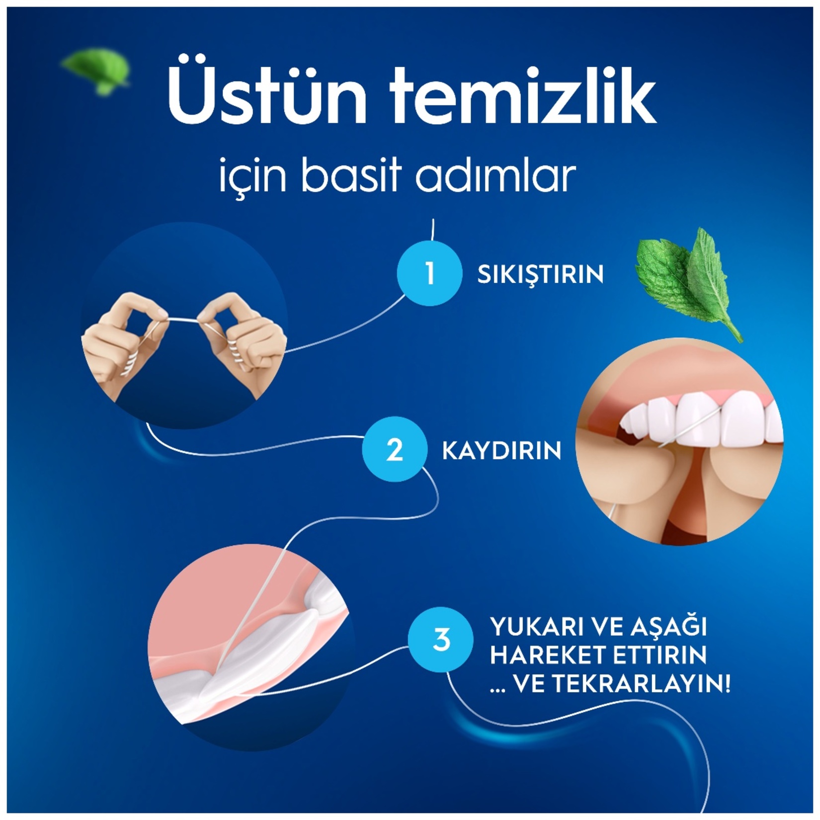 Oral-B Essential Diş İpi Nane Aroması 50 M - Görsel 2