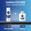 NIVEA MEN Erkek Hassas Ciltler İçin Tıraş Köpüğü 200 Ml - Görsel 7