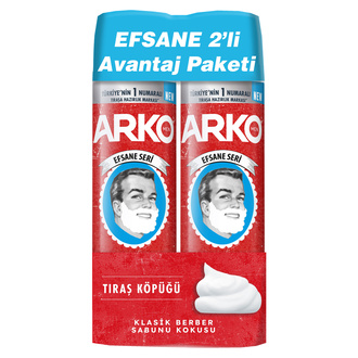 Arko Men Efsane Tıraş Köpüğü 2 x 200 ml