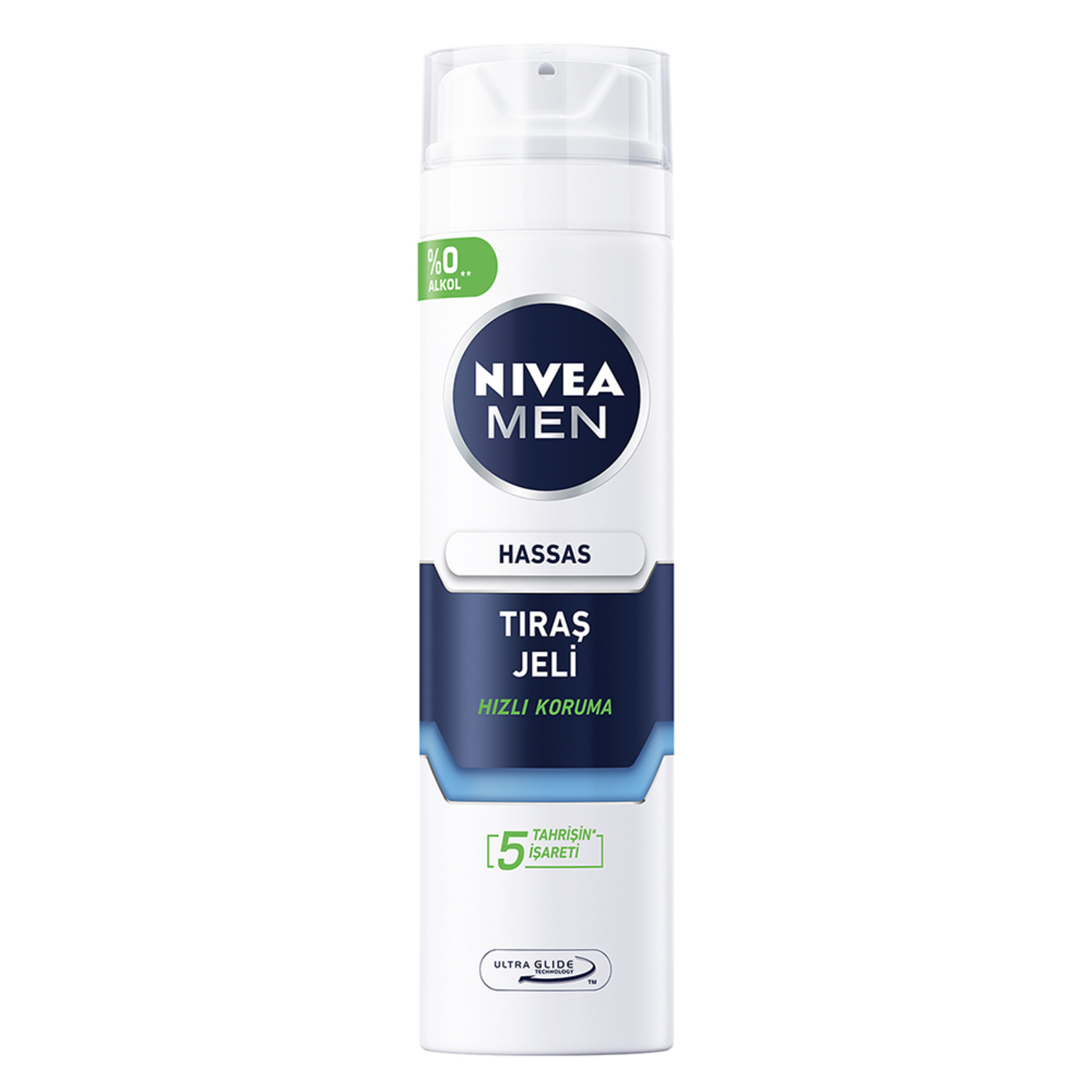 NIVEA MEN Erkek Hassas Ciltler İçin Tıraş Jeli 200 Ml - Görsel 1