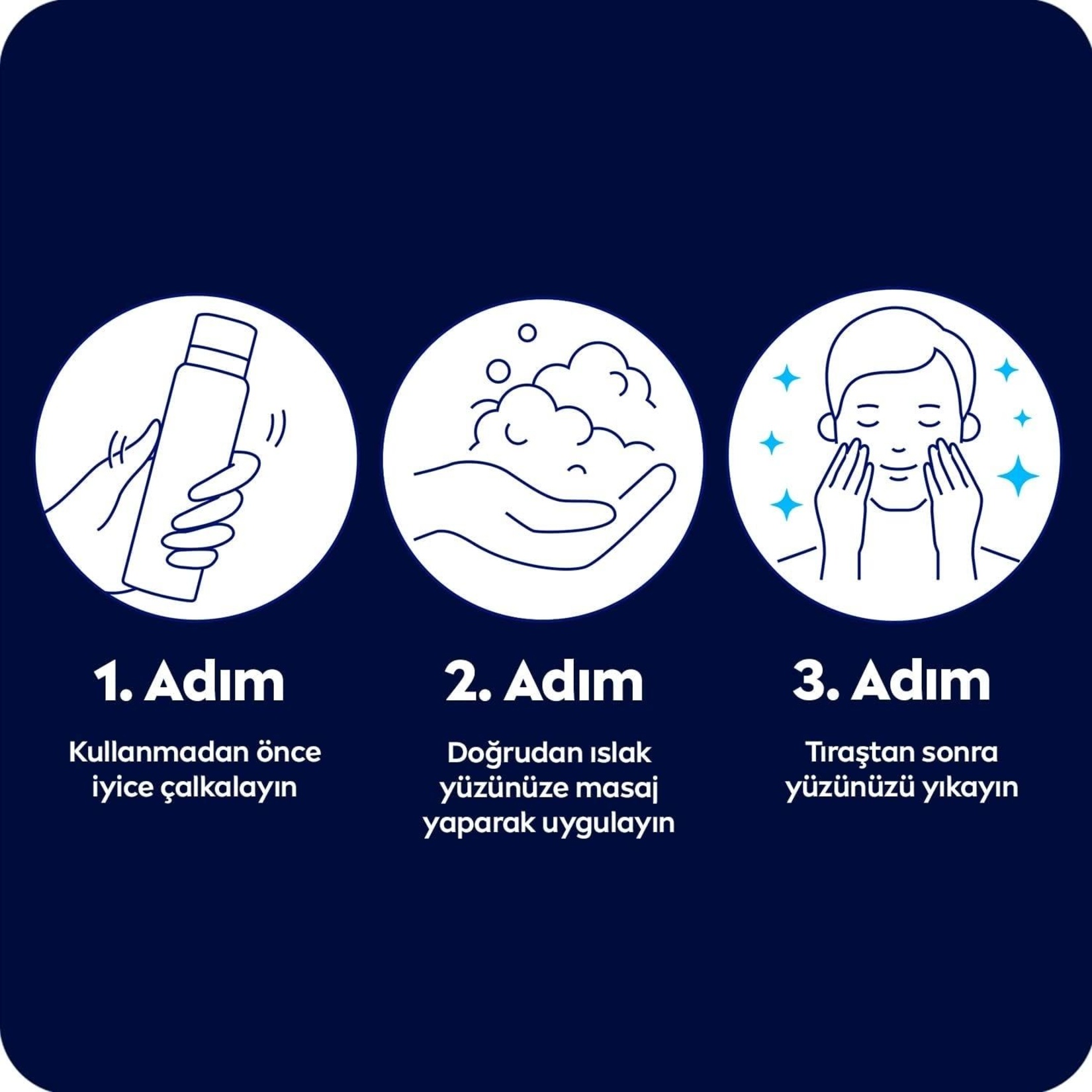 NIVEA MEN Erkek Tıraş Jeli Deep Dimension 200 Ml - Görsel 5