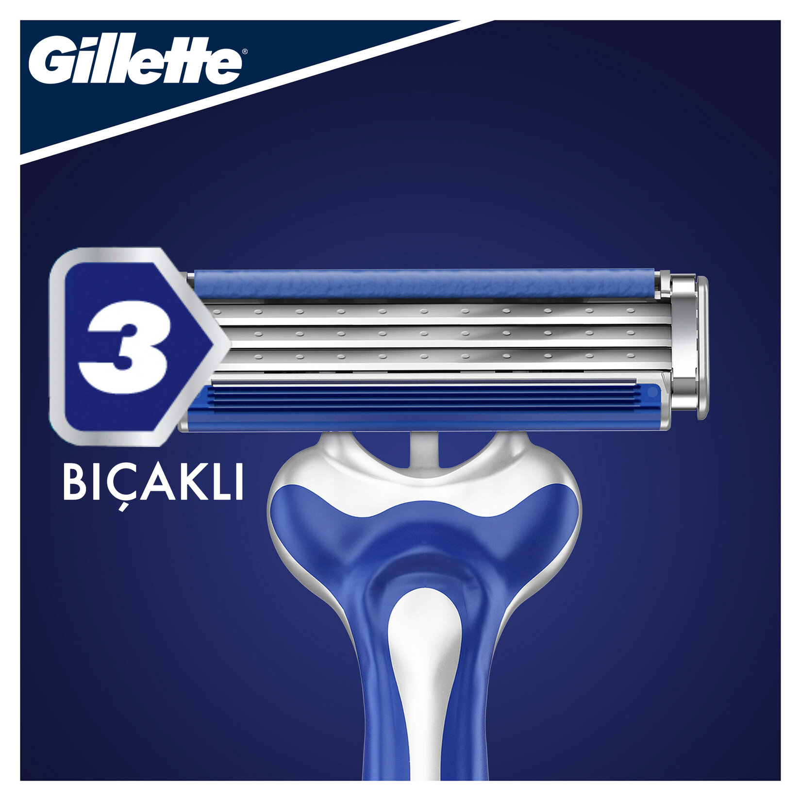 Gillette Blue3 Sensitive Kullan At Tıraş Bıçağı 3'lü - Görsel 4