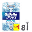 Gillette Blue3 Cool Tıraş Bıçağı 6+2 - Görsel 1