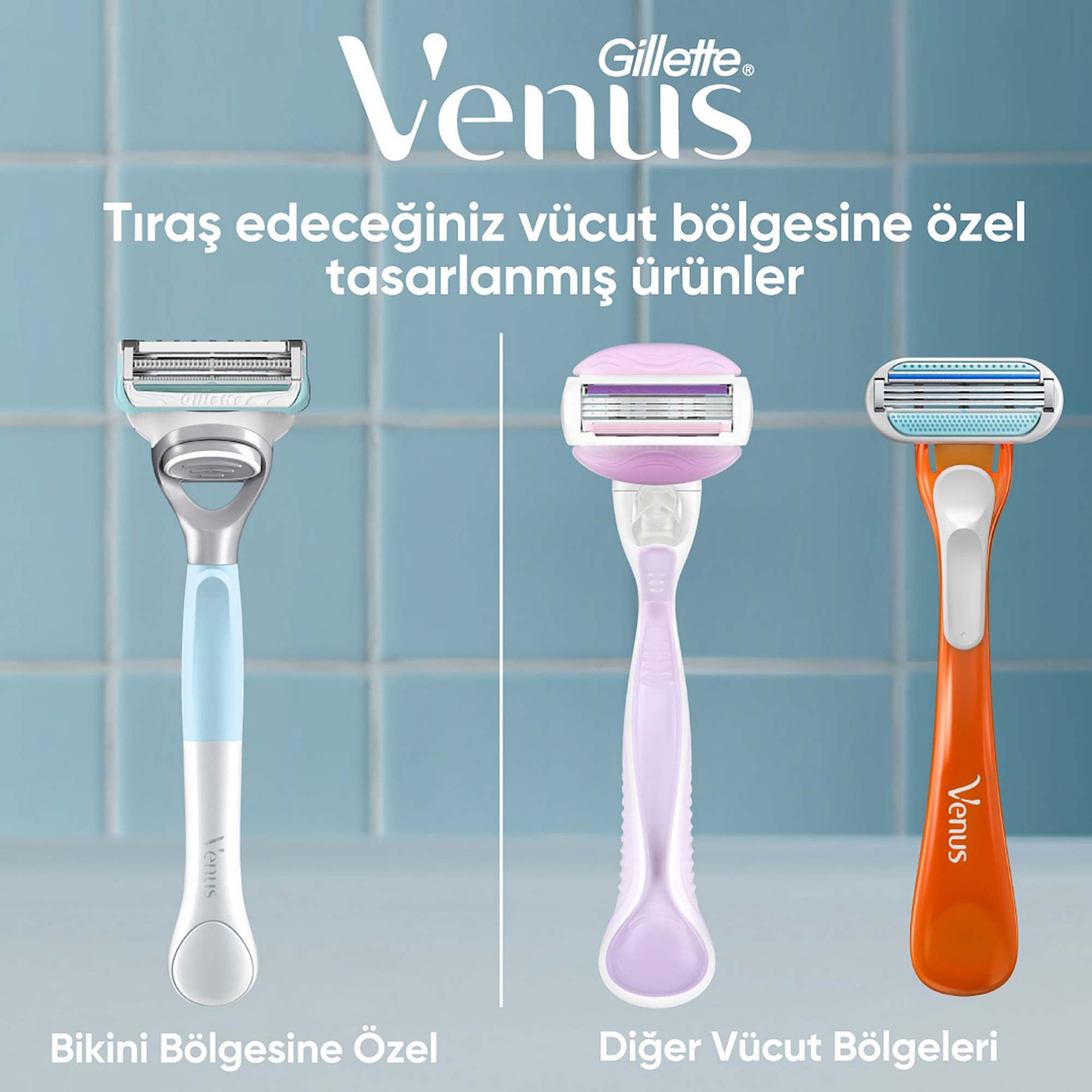Venus Bikini Bölgesi Tıraş Makinesi - Görsel 5