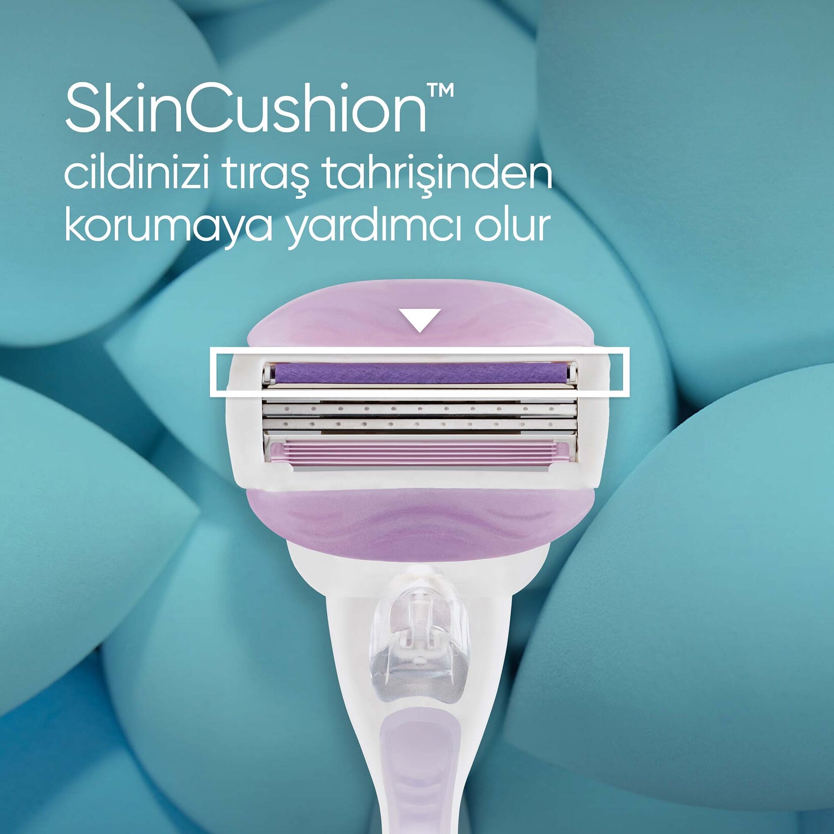 Gillette Venus Comfortglide Breeze Tıraş Makinesi + 2 Adet Yedek Başlık - Görsel 4
