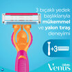 Gillette Simply Venus 3 Tıraş Makinesi + 3 Yedek Tıraş Bıçağı - Görsel 3