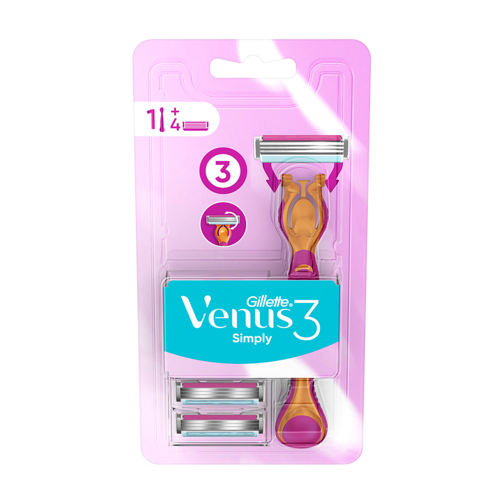 Venus Hibrit Makine + 4 Yedek Bıçak