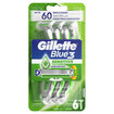 Gillette Blue3 Sensitive Kullan At Tıraş Bıçağı 6 Adet - Görsel 1