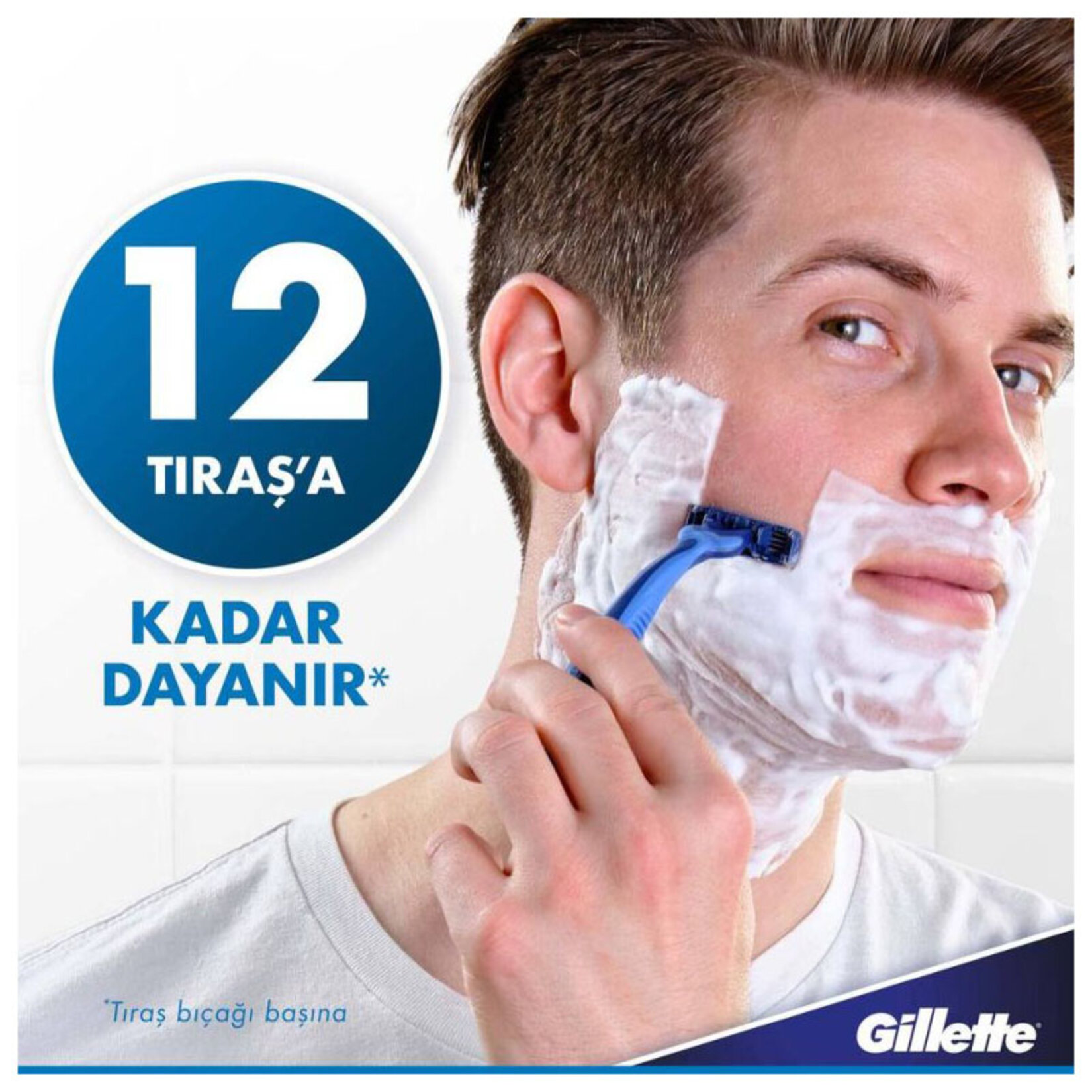 Gillette Blue3 Plus Comfort Kullan At Tıraş Bıçağı 6+2 Adet - Görsel 3