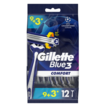 Gillette Blue3 Comfort Erkek Kullan At Tıraş Bıçağı 12 Adet (9+3) - Görsel 1