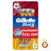 Gillette Blue3 6 Adet Galatasaray Taraftar Paketi - Görsel 2